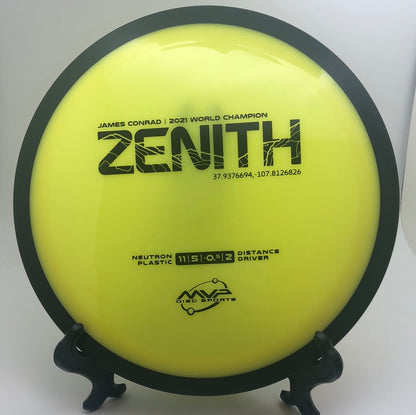 MVP Zenith James Conrad Neutron-Plastic