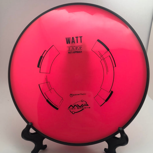 MVP Watt Neutron Plastic