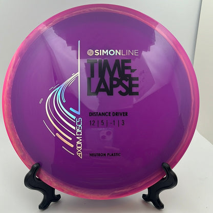 Simon Line Axiom Discs Time Lapse Neutron Plastic