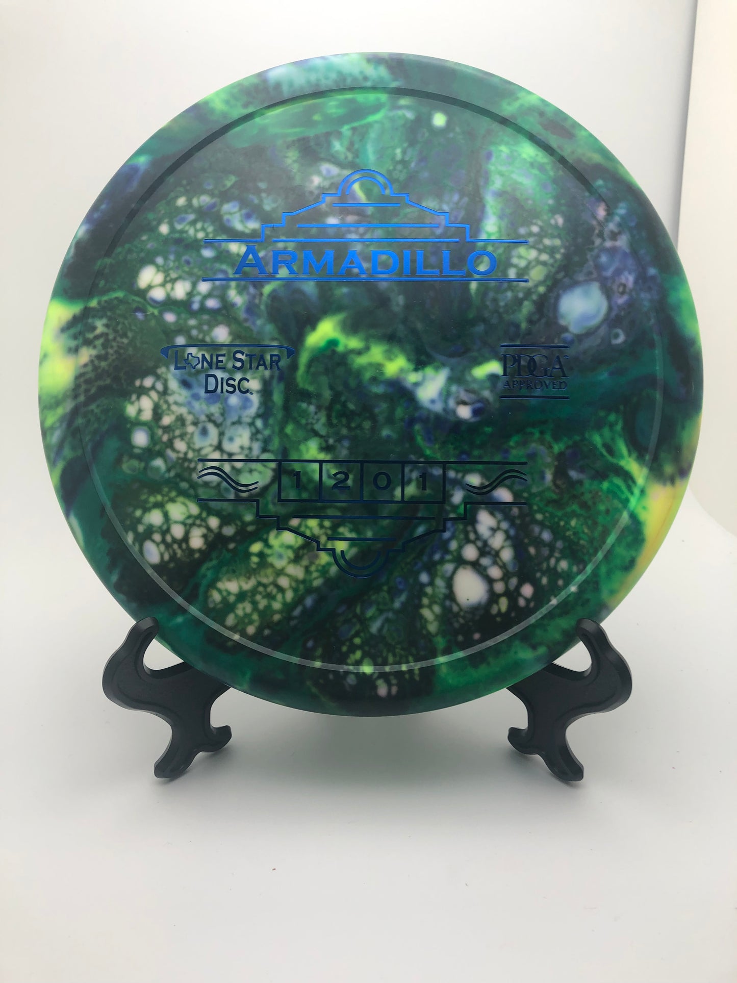 Lone Star Disc Armadillo Bravo-Plastic (Custom Dye)