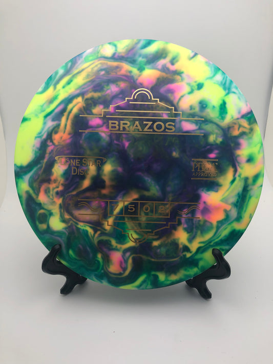 Lone Star Disc Brazos Bravo-Plastic (Custom Dye)