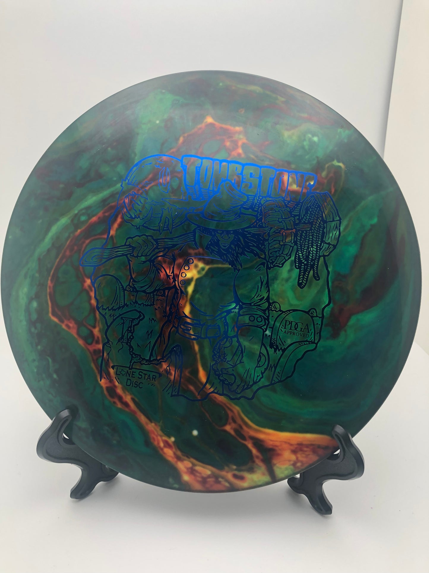 Lone Star Disc Tombstone Bravo-Plastic (Custom Dye)